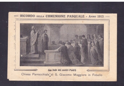 Santino ricordo comunione - santino,