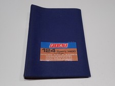 FIAT 124 1400 SPORT COUPE' SPIDER CATALOGO PARTI DI RICAMBIO 1972 (S)