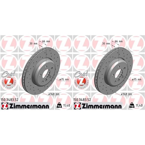 Dischi freno zimmermann - 2,