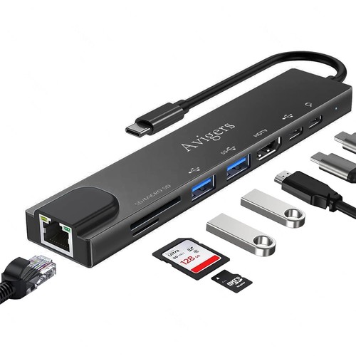 Hub usb adattatore 8 - usb,