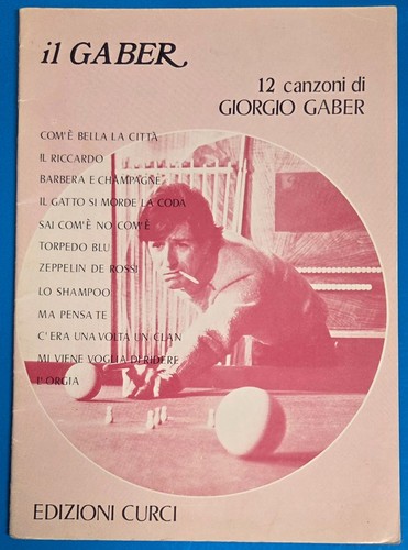 Giorgio gaber spartito - giorgio,