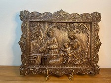 Holy Family.Hand-Carved Oak