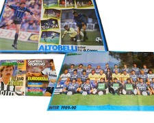 INTER e ALTOBELLI 2 mega poster guerin sportivo 1986 - 1989 