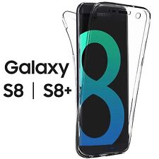 COVER per Samsung S8 S8 PLUS Fronte Retro Protezione 360° TPU Morbida 