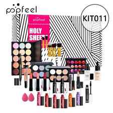 Set Completo Trucco Confezione Regalo Donna Ombretto Eyeliner Sopracciglia Labbra Polvere Correttore