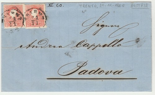 Storia postale 1860 - postale,