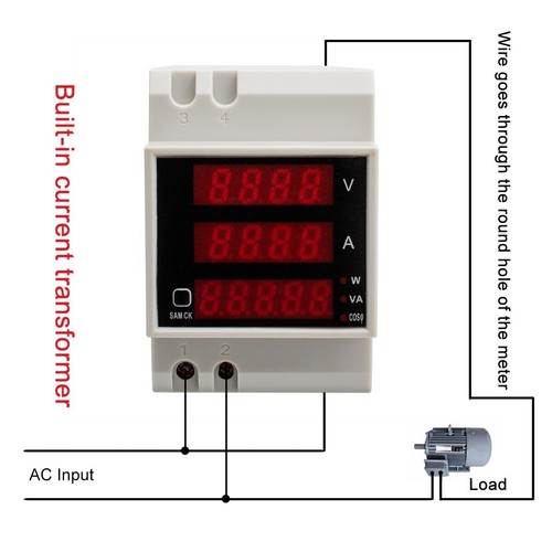 Amplificatore voltmetro 100a - amplificatore,