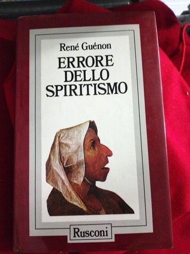 Errore dello spiritismo prima - dello,