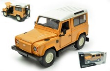 MODELLINO AUTO STATICO LAND ROVER DEFENDER WORK V8 ISLAY EDITION 2023 SCALA 1:24