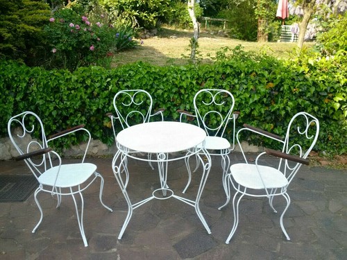 Eccezionale set giardino in - set,