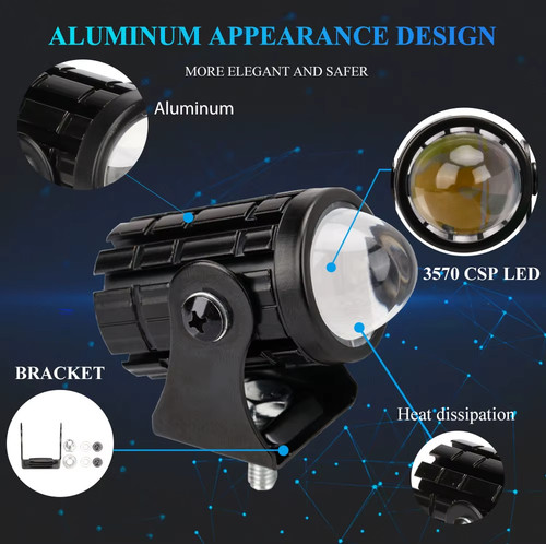 Mini faro led proiettore - faro, per