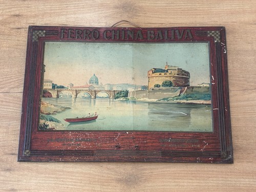 Targa pubblicitaria latta - pubblicitaria, in