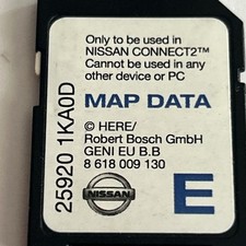 NISSAN CONNECT2 SCHEDA SD MAPPA 25920 1KAOD