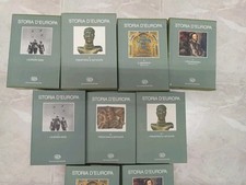 Enciclopedia 5 Volumi (4 Box) Storia d'Europa Medioevo L'etá Moderna Preistoria 
