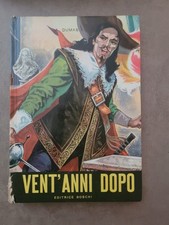 LIBRO VENT'ANNI DOPO ALESSANDRO DUMAS EDITRICE BOSCHI 1971 ILLUSTRATO