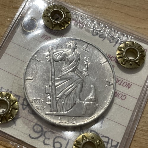 Regno italia lire - regno, 1936
