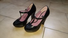 Scarpe donna OVS - tacco 12" - Nero Lucido - Size 36