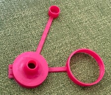 Red NOS Vintage MARIPLAST