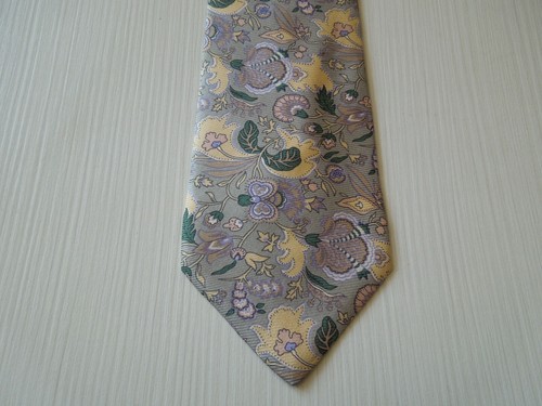 Hubert milano silk tie - silk, seta