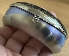 Bracciale BREIL Segretamente Grosso in Lilla Spazzolato con Esterno in Acciaio Inox