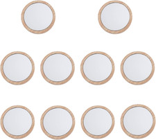10 Pezzi Specchio Rotondo Piccolo, Specchi per Il Trucco Specchi Portatili, per 
