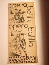 Pagelle Opera Balilla