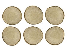 6 PZ Disco in legno FAI DA TE