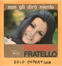 SOLO COPERTINA - 7" - ROSANNA