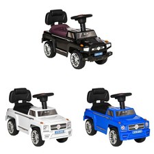 HOMCOM Macchina Cavalcabile Fuoristrada per Bambini con Fari e Musiche