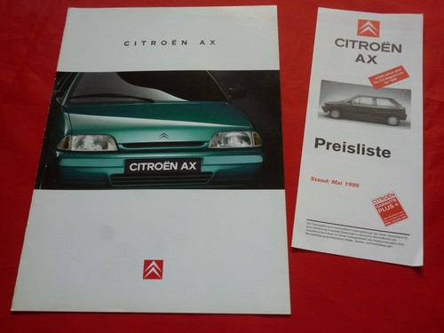 Brochure depliant citroen - depliant,