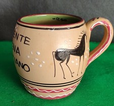 souvenir Tazza graduata Chianciano Terme Deruta anni '80 vintage