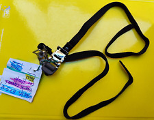 NOS TOES CINTURINI NON MARCATI TELA NERA CINHIOLI BICI VINTAGE