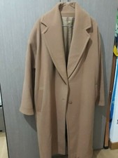 lotto 1250b piumino lungo giacca cappotto donna tg.XL color cammello