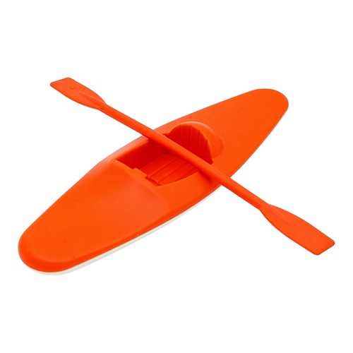 Playmobil canoa arancione