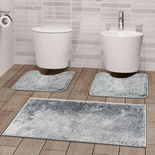 Tris tappeti faith bagno - tappeti,