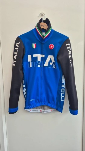 Maglia castelli italia blu - maglia,