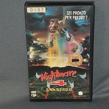 NIGHTMARE 4. FREDDY. RARE VHS. CBS FOX.