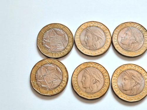 Monete lire 1000 del 1997 - del,