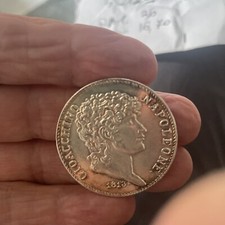 Copia/Riproduzione 5 Lire 1813 Gioacchino Napoleone 