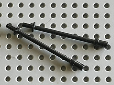 2 x LEGO Black Bar 8L with