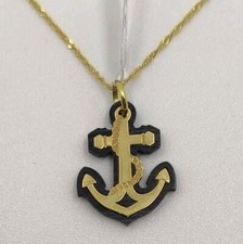 Pendente E Catenina Oro 18K