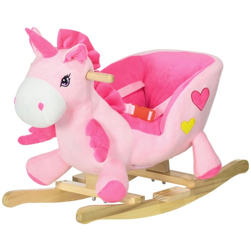 Unicorno dondolo cavalcabile - a,