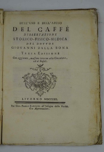 Dalla bona giovanni dell uso - bona, e