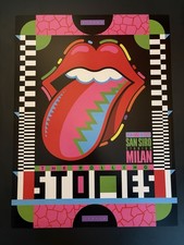 Poster rolling stones milano - rolling,