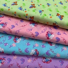 Tessuto Cotone Puffi 50 Cm