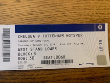 BIGLIETTO 2019/20 Chelsea v