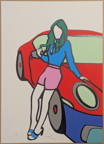 Marco lodola serigrafia - lodola, a