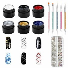 6 Colori 8ml Gel Ragno Colla