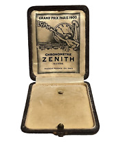 ZENITH GRAND PRIX PARIS 1900 SCATOLA ASTUCCIO OROLOGIO VINTAGE CRONOGRAFO EPOCA