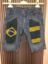 Pantaloni Bermuda Jeckerson bambino 10 anni denim blu